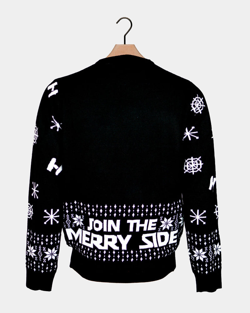 Jersey de Navidad para Familia Join The Merry Side espalda