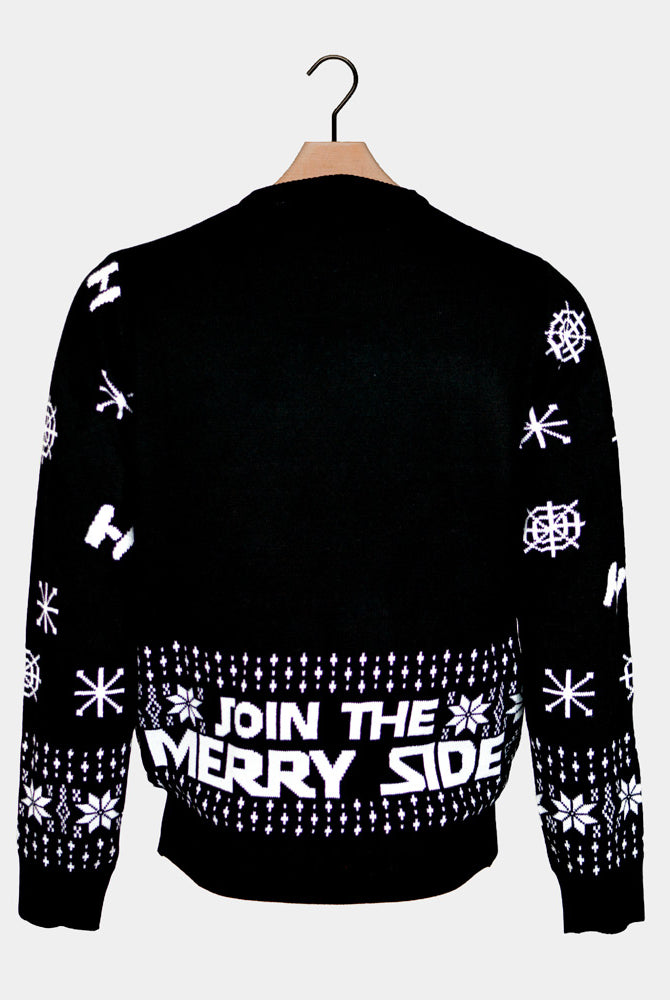 Jersey de Navidad para Familia Join The Merry Side espalda