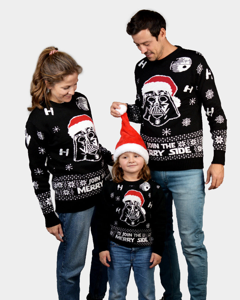 Jersey de Navidad para Familia Join The Merry Side
