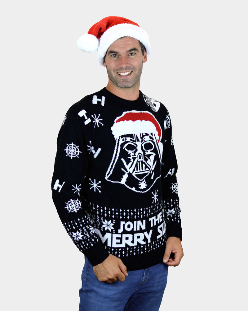 Jersey de Navidad para Familia Join The Merry Side hombre