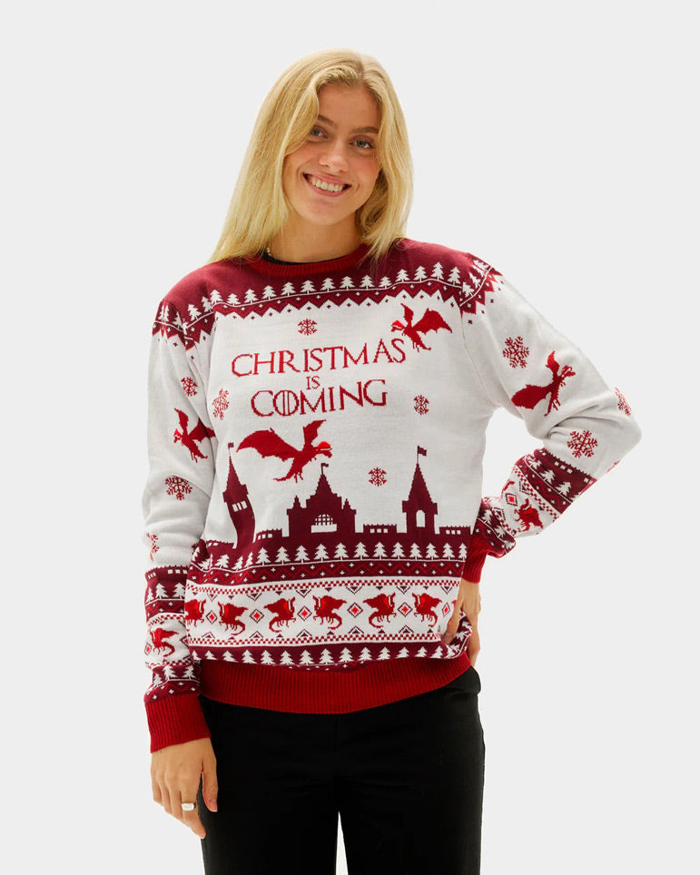 Jersey de Navidad para Mujer Christmas is Coming