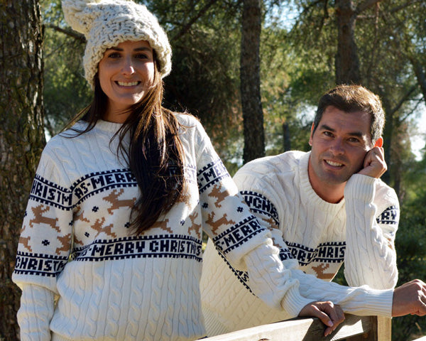 Jersey Navideños algodón orgánico mujer y hombre