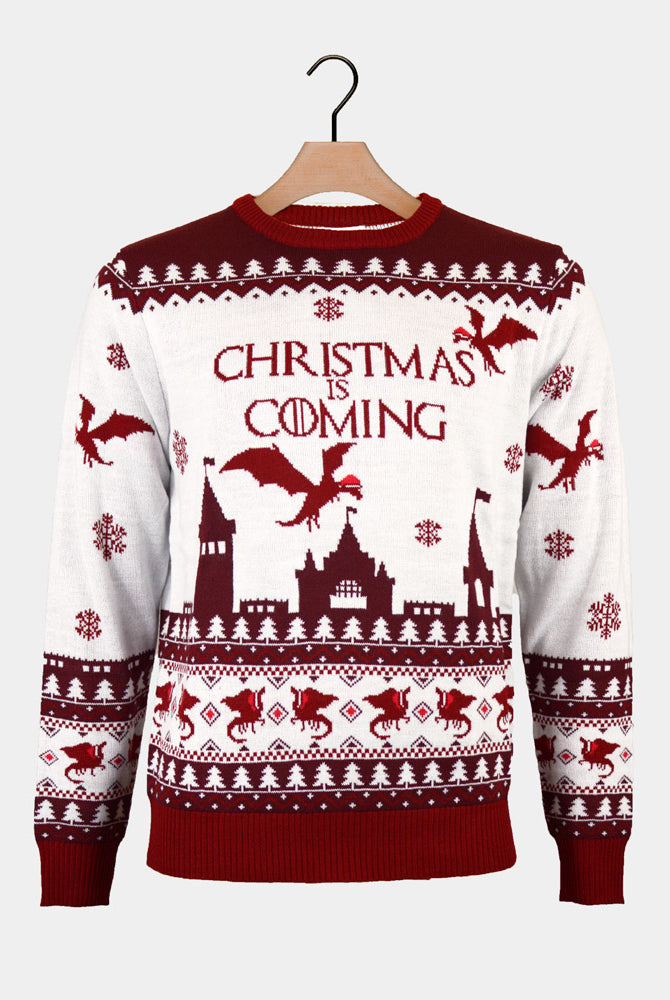 Jersey de Navidad Christmas is Coming para Hombre