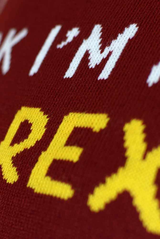 Jersey de Navidad con Luces LED para Familia Christmas Tree-Rex detalle