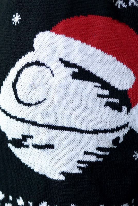 Jersey de Navidad con Luces LED para Hombre Join the Christmas Side detalle 1