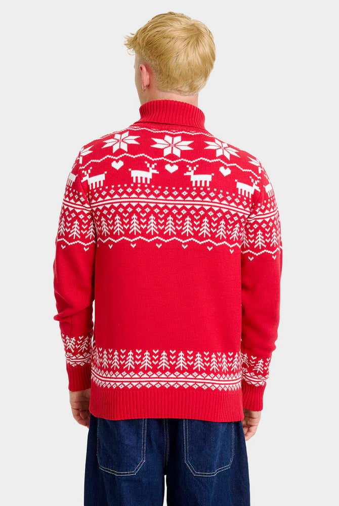 Jersey de Navidad cuello alto Greenlandish Algodón Orgánico Hombre