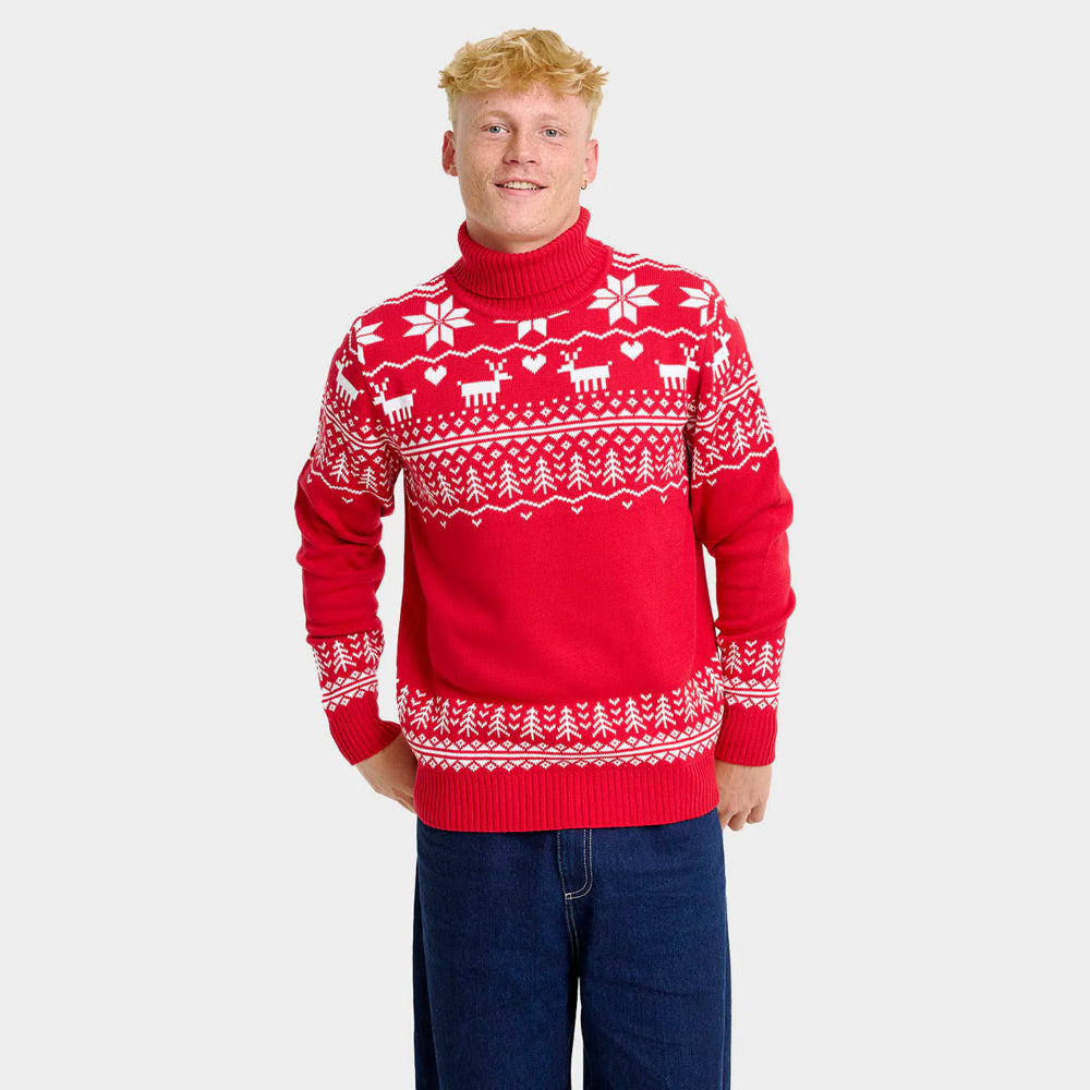 Jersey de Navidad cuello alto Parejas Greenlandish Algodón Orgánico