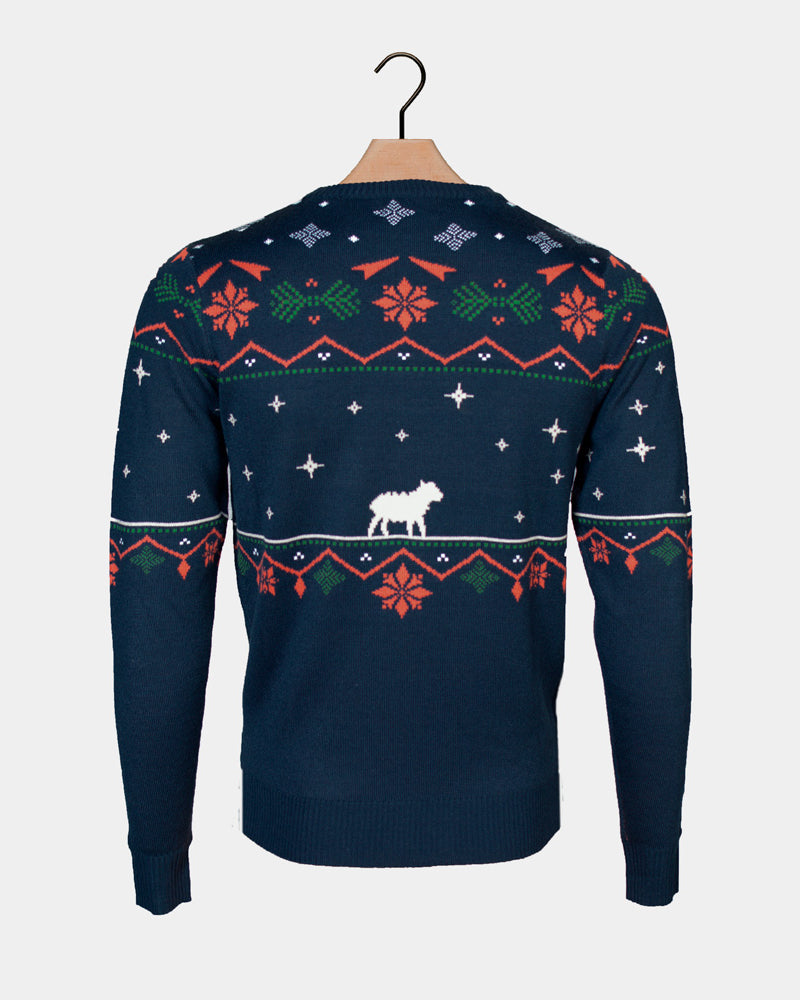 Jersey de Navidad de Parejas Portal de Belén