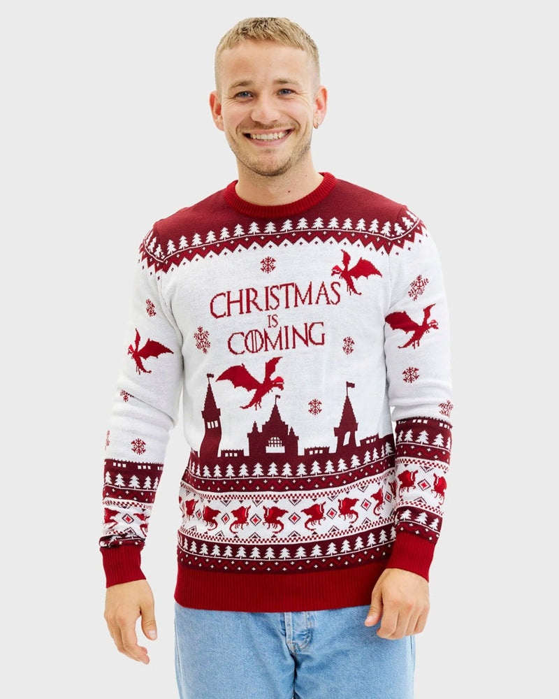 Jersey de Navidad Hombre Christmas is Coming