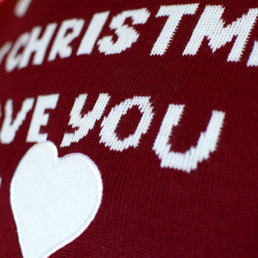 Jersey de Navidad para Hombre Last I gave you my Heart Christmas