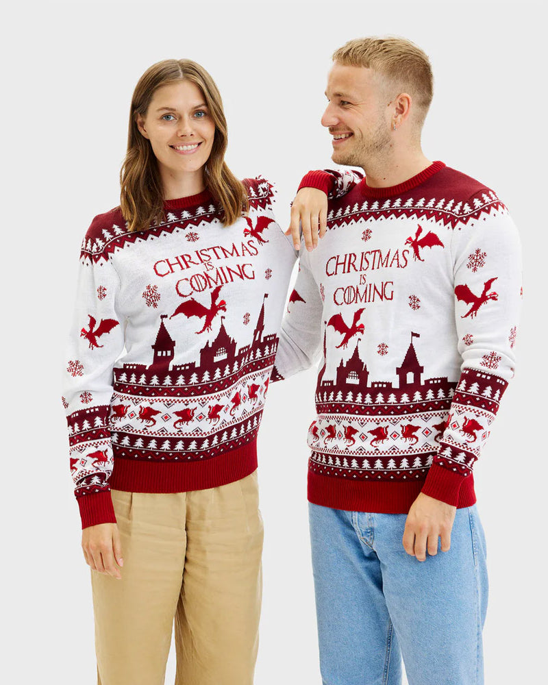 Jersey de Navidad para Hombre y Mujer Christmas is Coming