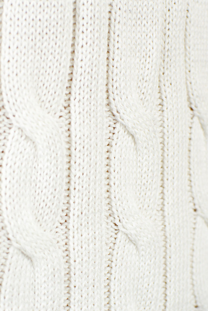 Jersey de Navidad Algodón Orgánico Mujer Elegante Blanco Renos