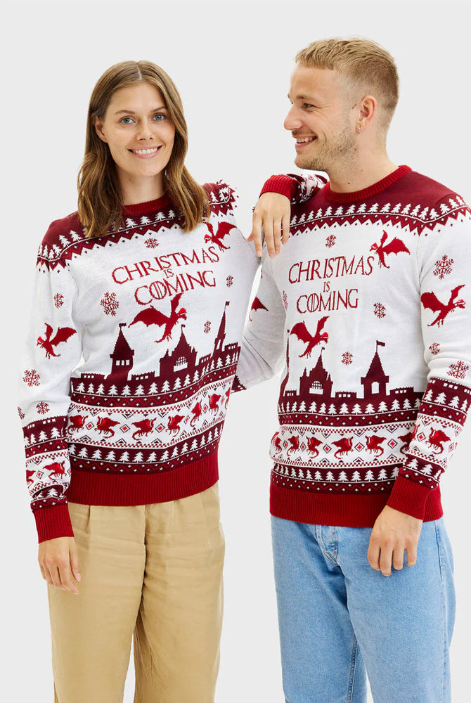 Jersey de Navidad para Mujer y Hombre Christmas is Coming