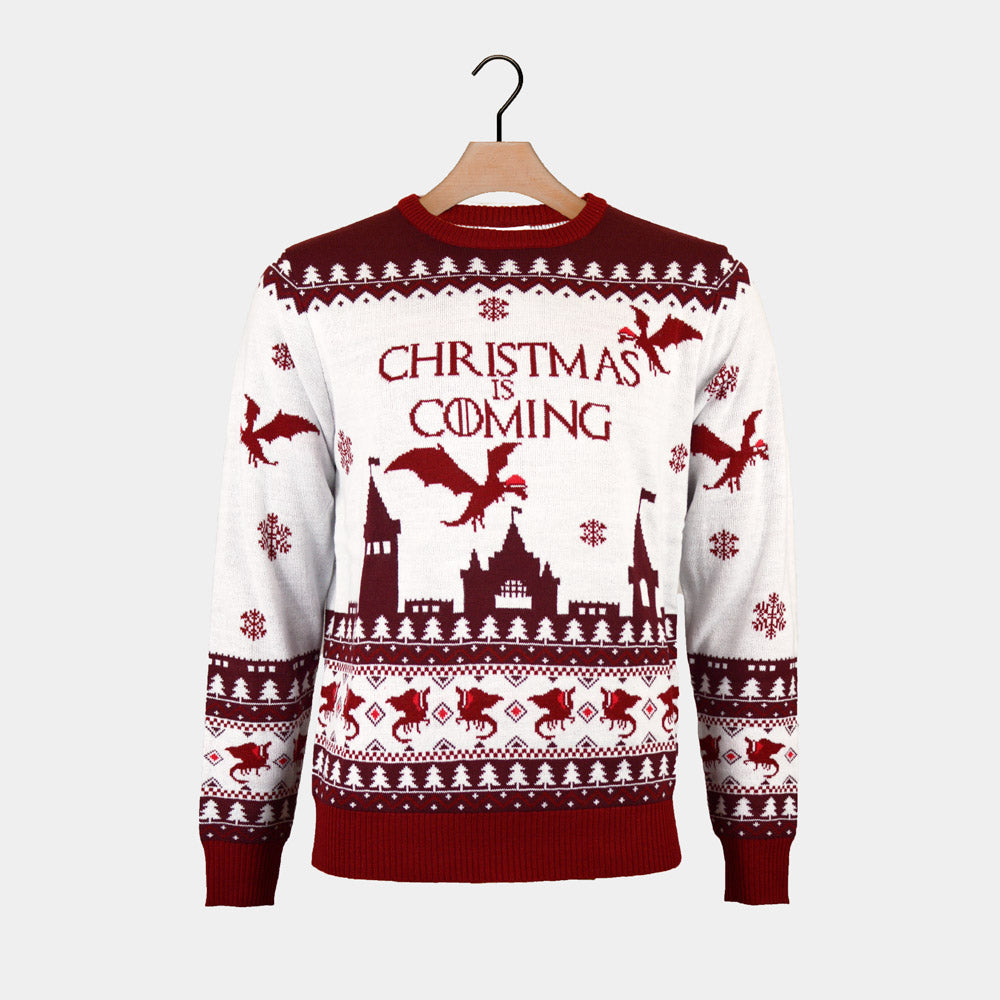Jersey de Navidad Christmas is Coming para Mujer
