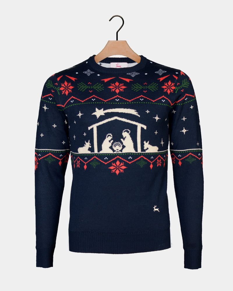 Jersey de Navidad Familia Portal de Belén