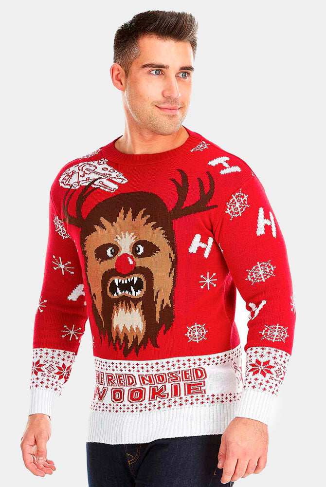 Jersey de Navidad Star Wars para Mujer Wookiee Hombre