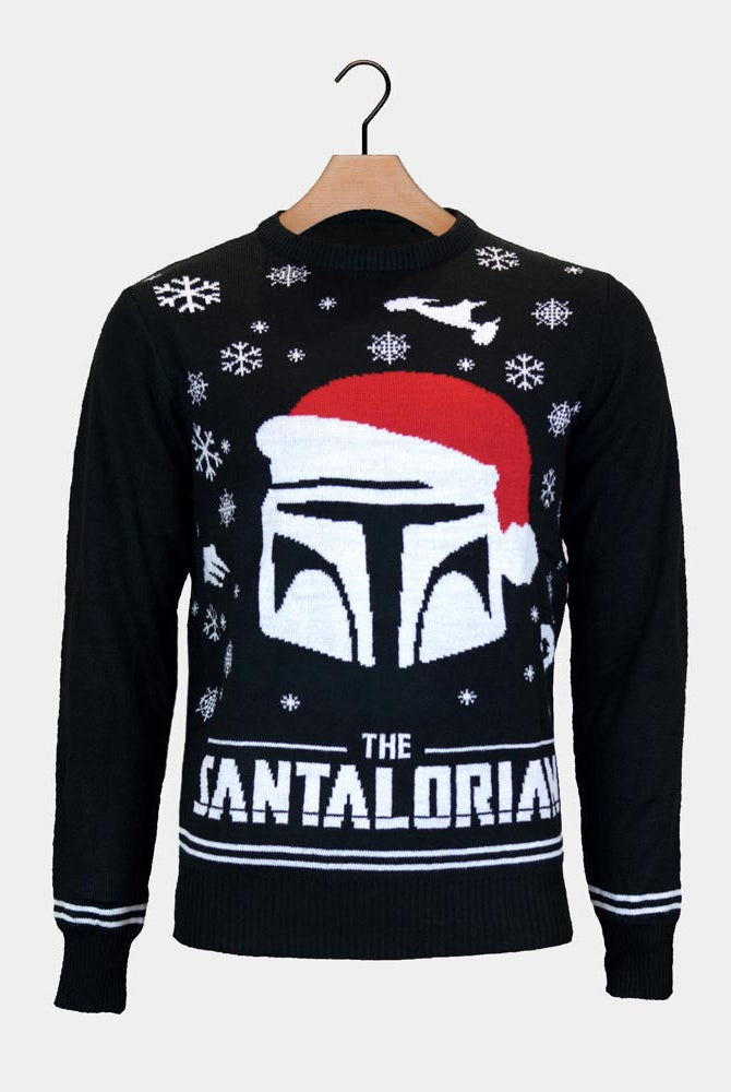 Jersey de Navidad Star Wars Parejas The Santalorian
