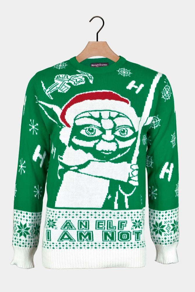 Jersey de Navidad Parejas I am Not an Elf Star Wars