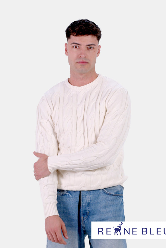 Jersey para Hombre de Algodón Orgánico Snowfall