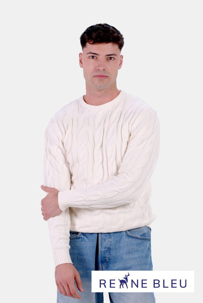 Jersey para Hombre de Algodón Orgánico Snowfall
