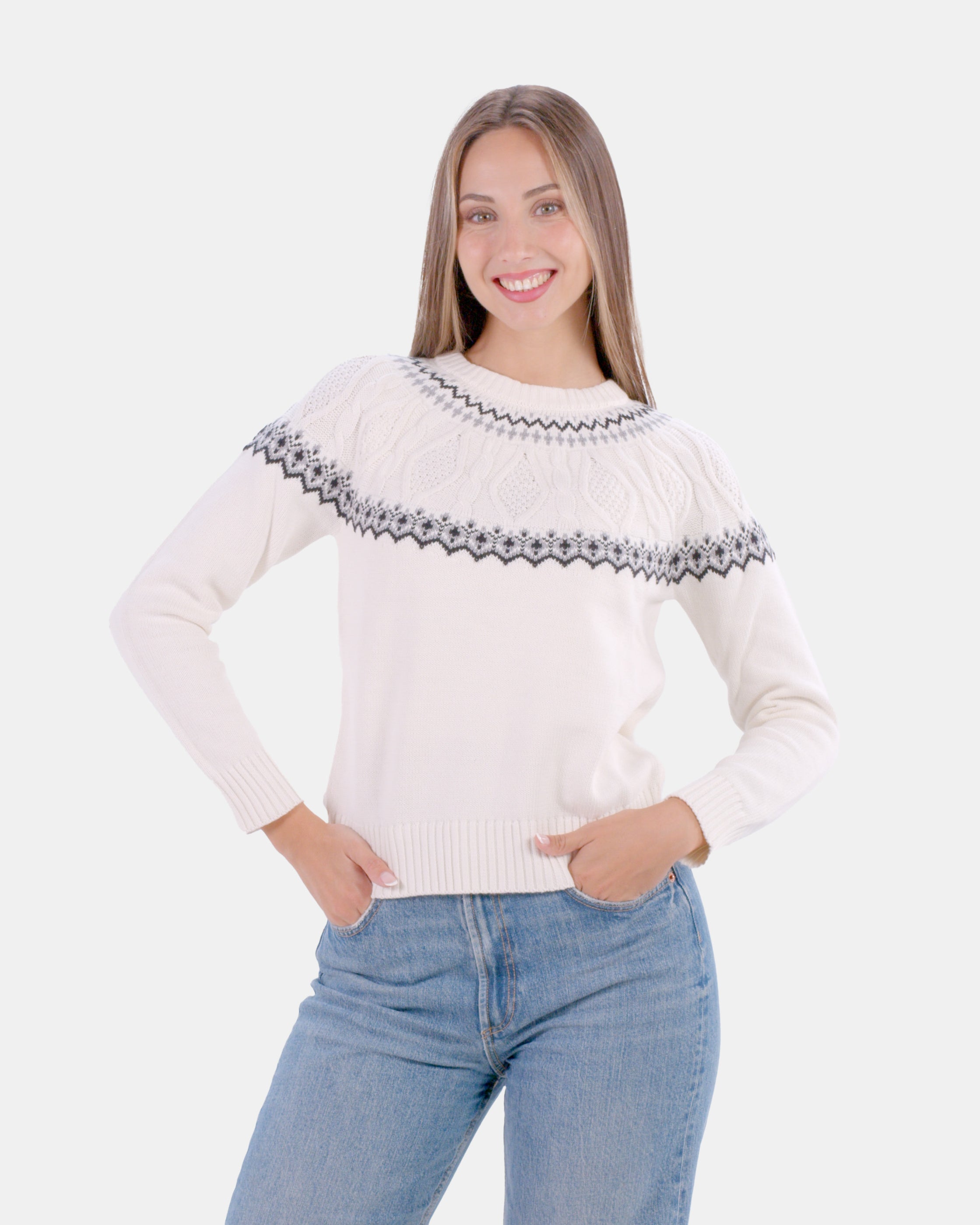 Jersey para Mujer de Algodón Orgánico Arctic