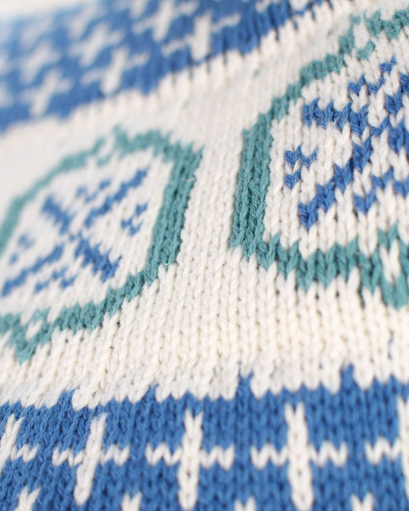 Jersey para Mujer de Algodón Orgánico Glacier azul
