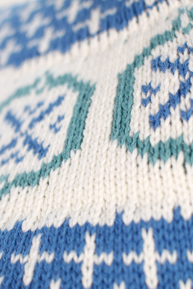 Jersey para Mujer de Algodón Orgánico Glacier azul