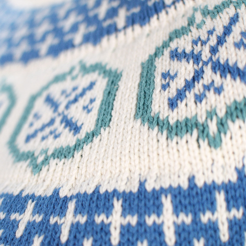 Jersey para Mujer de Algodón Orgánico Glacier azul