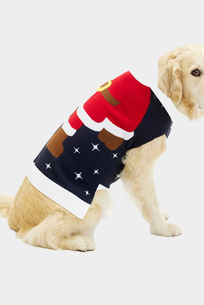 Jersey de Navidad para Perros Traje Santa