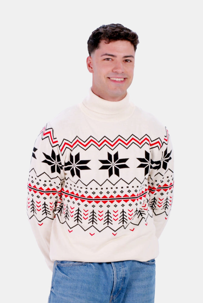 Jersey de Pareja de Algodón Orgánico Après-ski Hombre