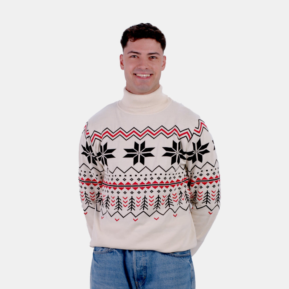 Jersey de Pareja de Algodón Orgánico Après-ski Hombre