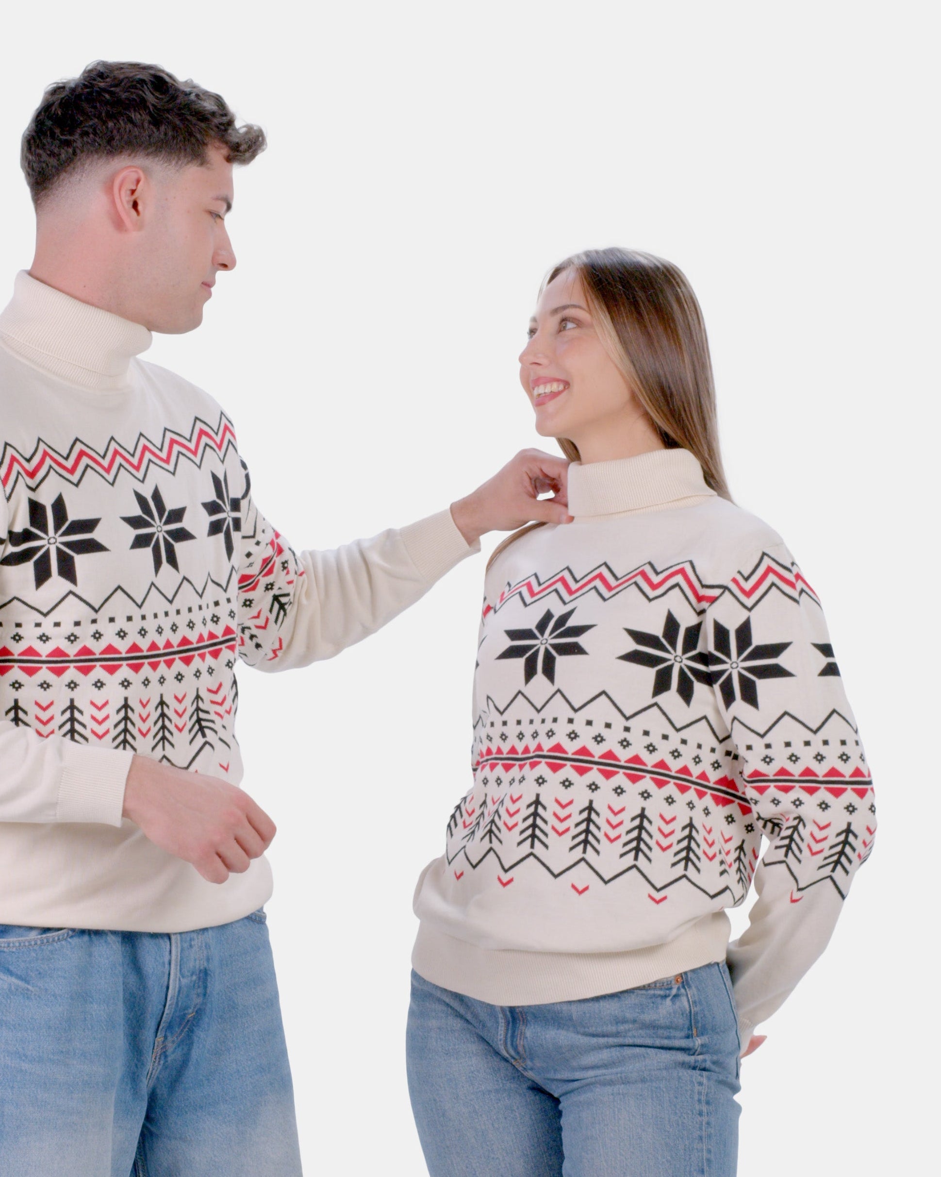 Jersey de Pareja de Algodón Orgánico Après-ski