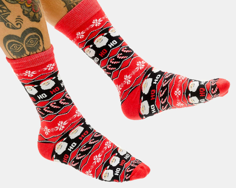 Calcetines navideños para hombre