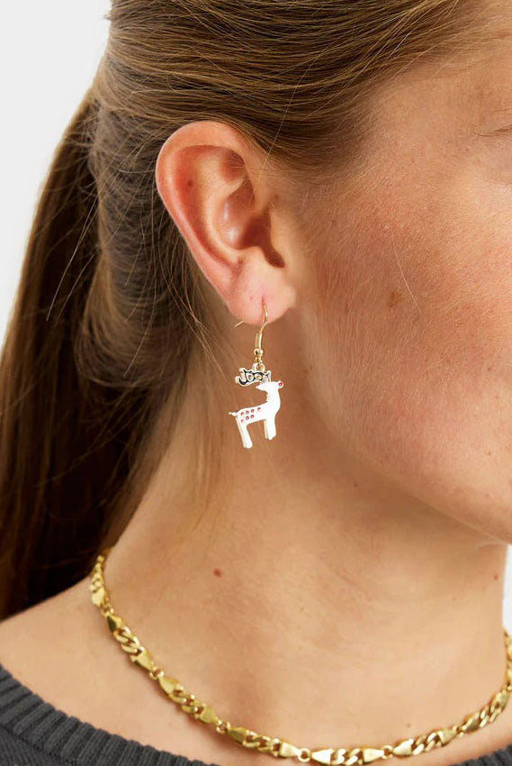 Pendientes Navideños Reno