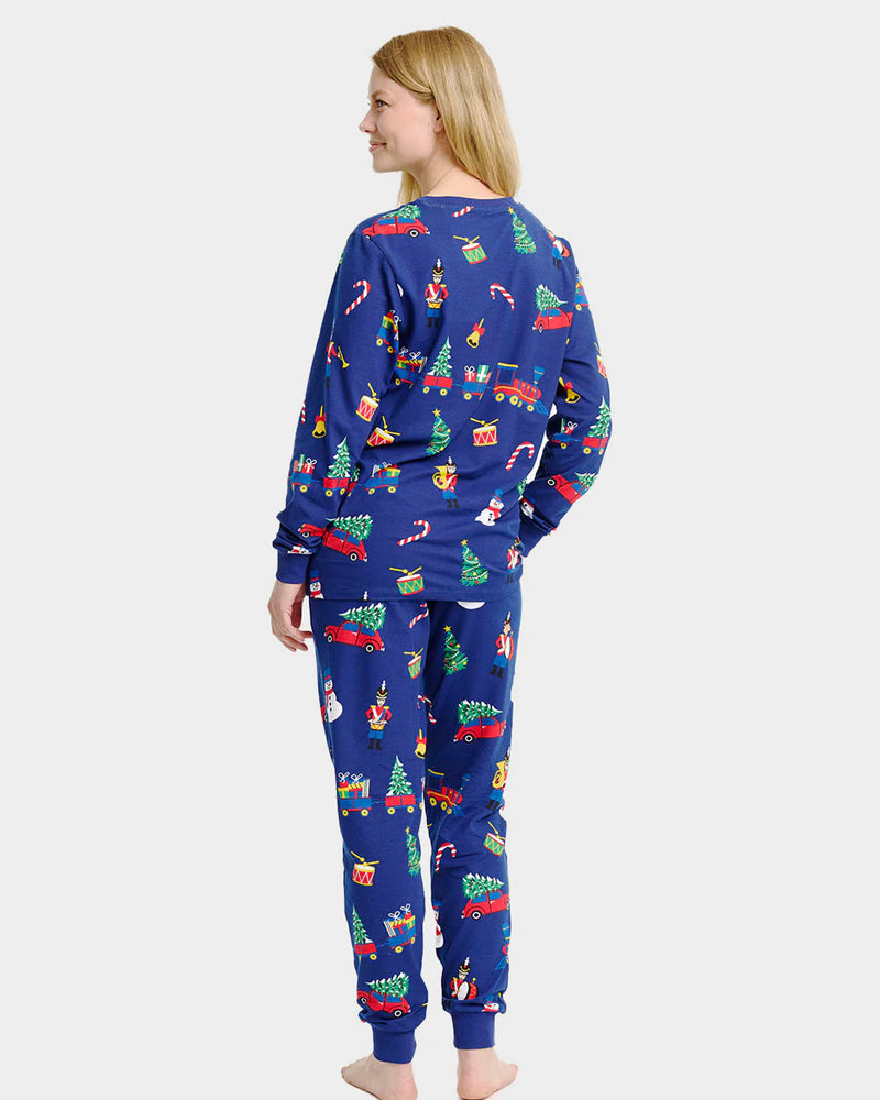 Pijama de Navidad para Adultos Unisex Juguetes Navideños