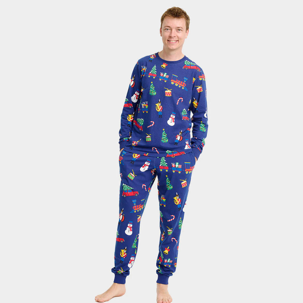 Pijama de Navidad para hombre Unisex Juguetes Navideños