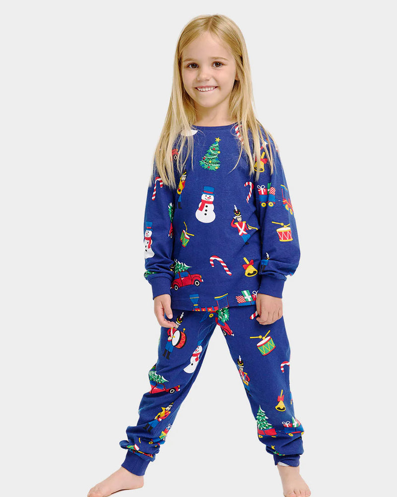 Pijama de Navidad para Niña Juguetes Navideños