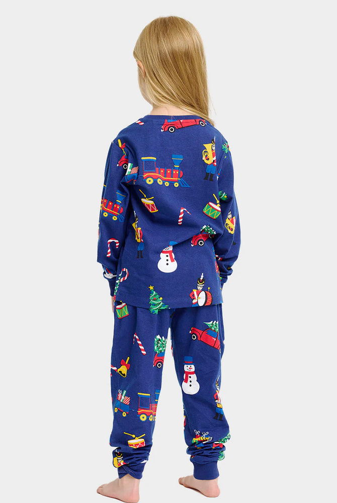 Pijama de Navidad para Niño y Niña con Juguetes Navideños