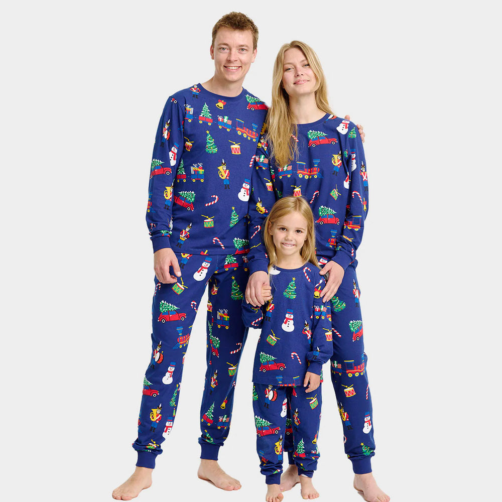 Pijama de Navidad para Niños y Familia Juguetes Navideños