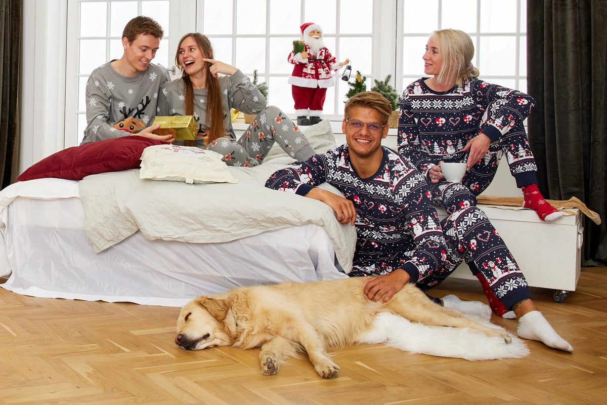 Pijamas navideños algodón orgánico