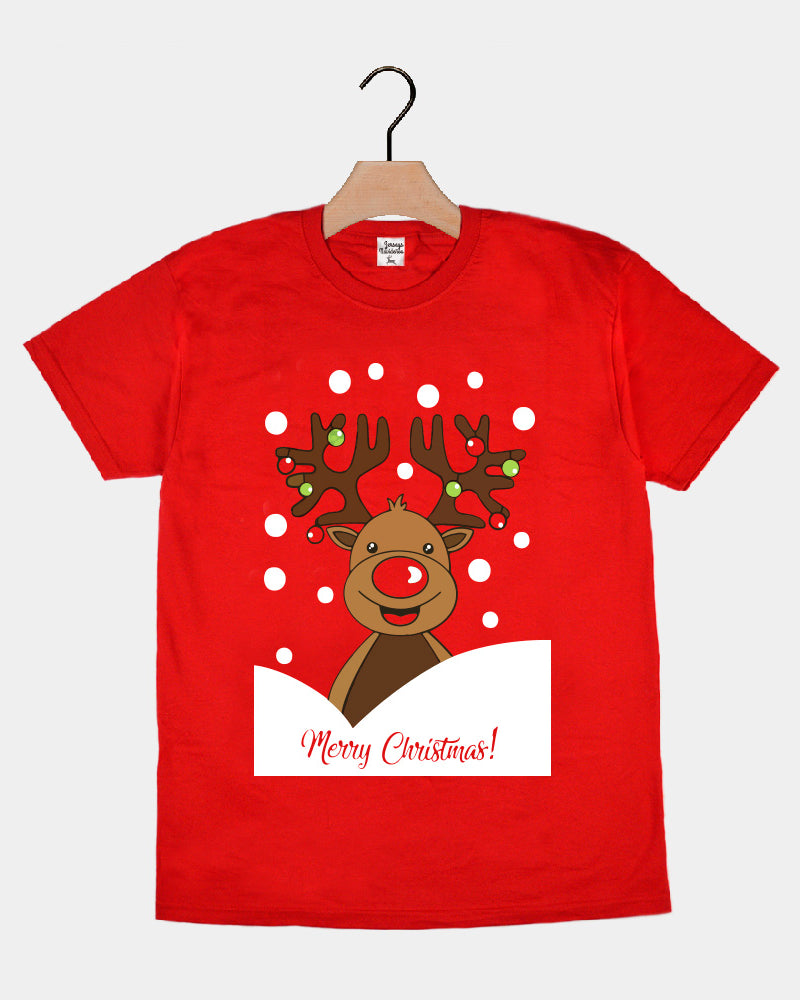 Camiseta Navideña Merry Christmas Reno
