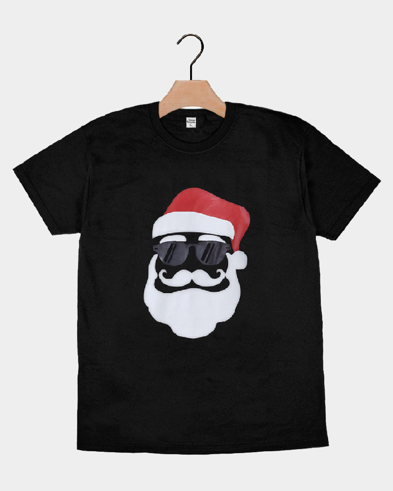 Camiseta Navideña Papa Noel Hipster Hombre Mujer