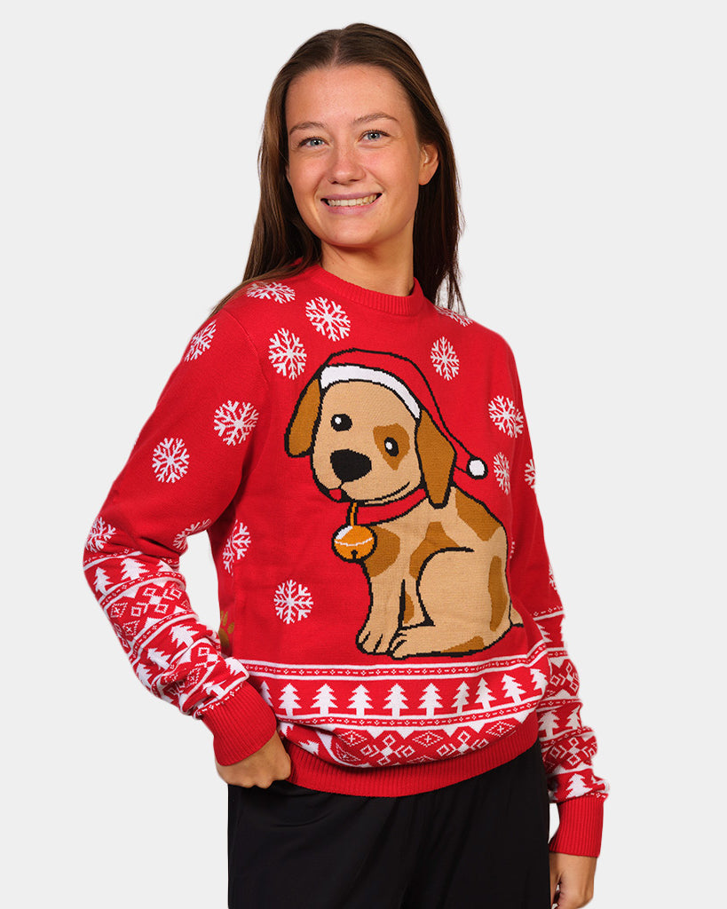 Jersey Navideño Mujer con Perrito