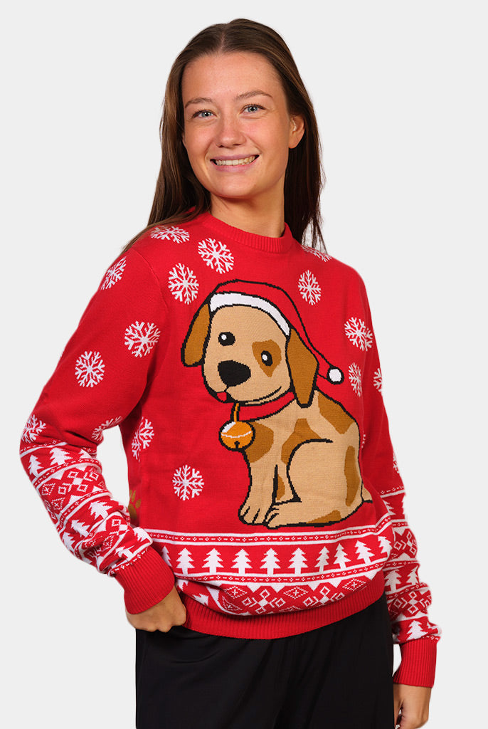 Jersey Navideño Mujer con Perrito