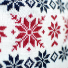 Jersey de Navidad para Mujer Santa y Rudolph Sonrientes Detalle Nieve