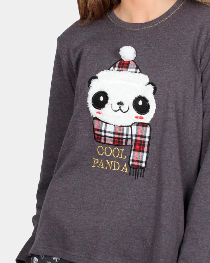 Pijama Navidad Mujer Cool Panda
