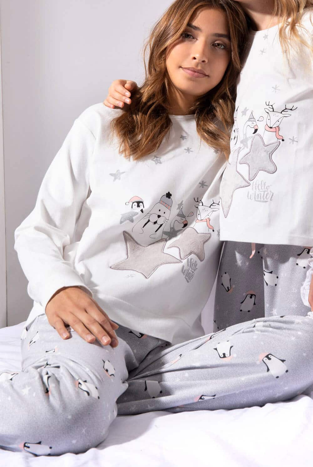 Pijama Navidad Mujer Hello Winter