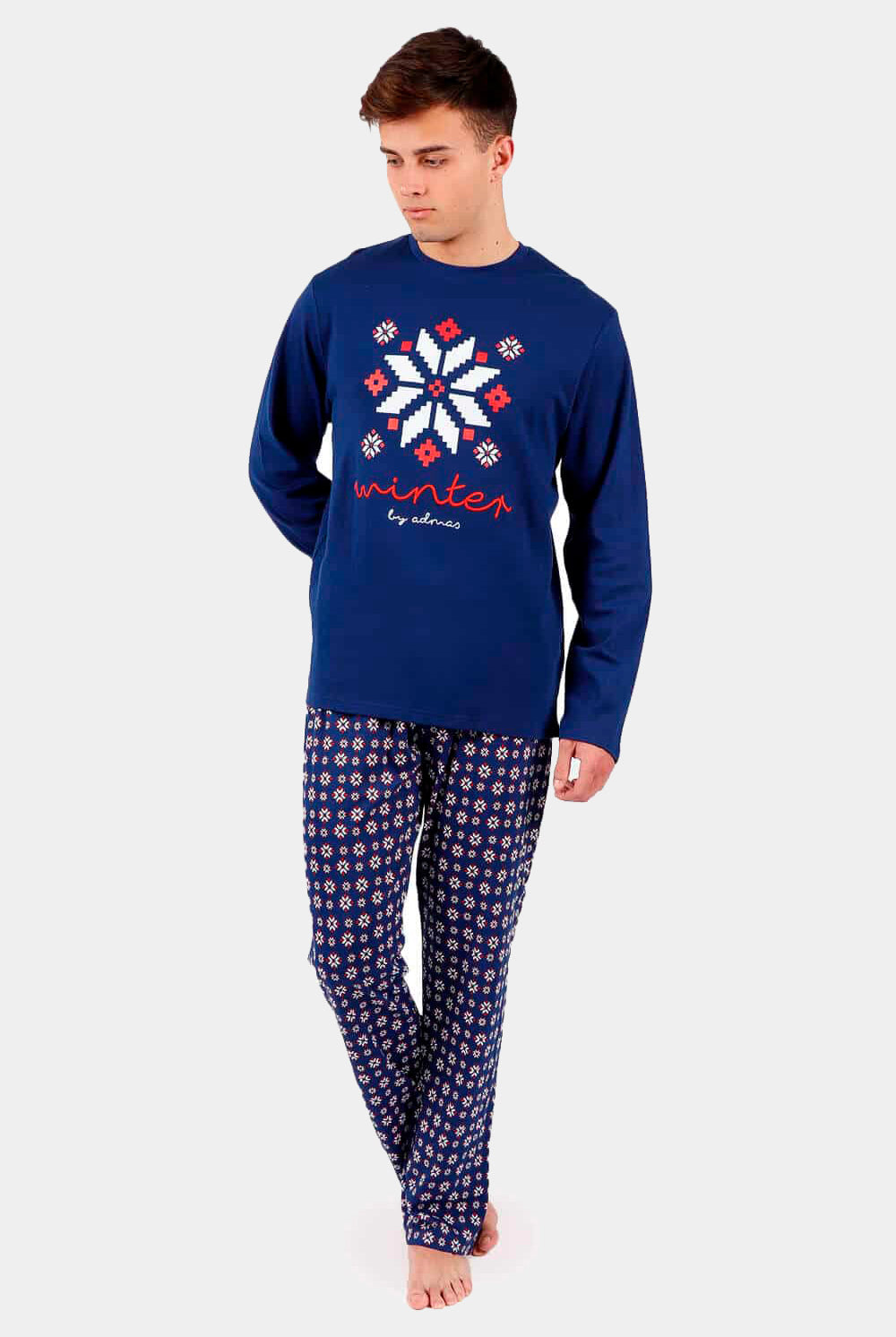 Pijama Navideño Let it Snow Hombre