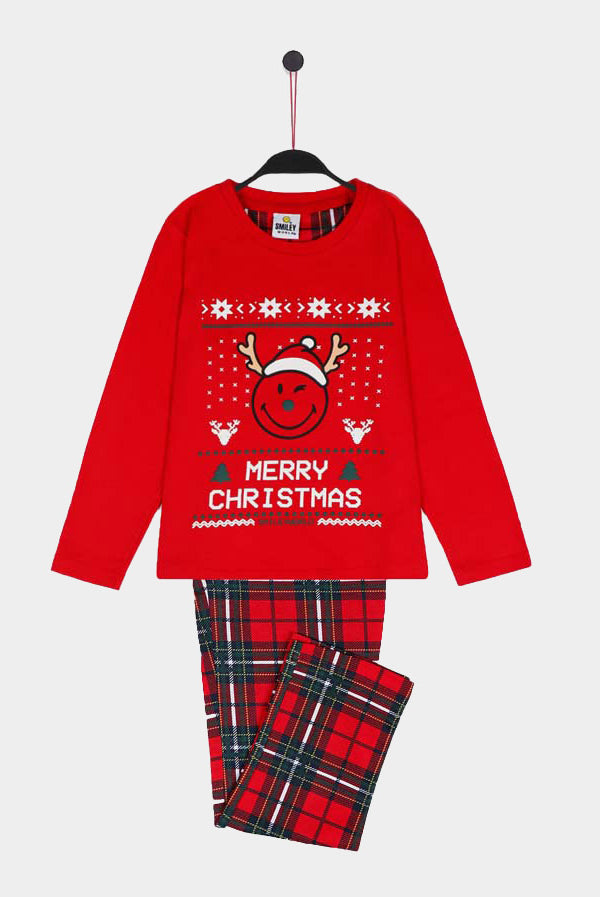 Pijama Navideño Niña Smile