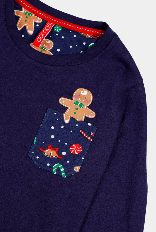 Pijama Navideño para Niño Sharing Happiness